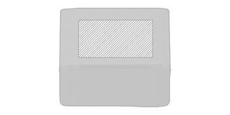 Haut-parleur Bluetooth en paille de blé Airio - Marquage Recto