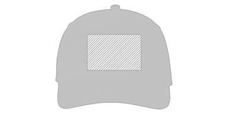 Casquette 5 panneaux 100% coton doux Fenik - Marquage Recto