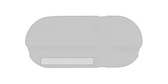 Tablette en bambou et support téléphone Dorp - Impression Bas