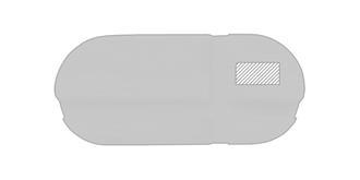 Tablette en bambou et support téléphone Dorp - Impression Droite