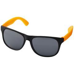 Lunettes de soleil bicolores en plastique PP Retro