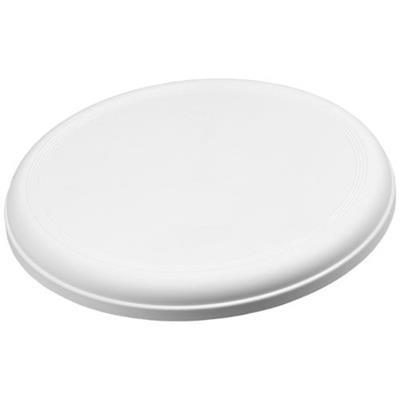 Frisbee plastique PP solide et résistant Taurius Blanc