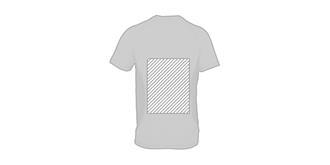 T-shirt adulte 100% polyester respirant Combine - Marquage Verso