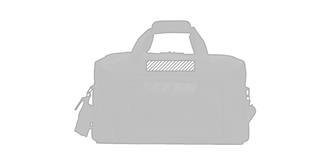 Sac de voyage de grande taille en PET recyclé Raye - Impression Haut