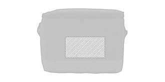 Sac isotherme de grand taille en plastique PET Sye - Marquage Recto