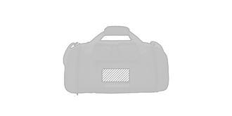 Sac de voyage pratique en PET recyclé Gerys - Marquage Recto