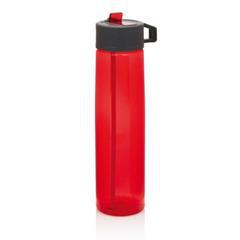 Bouteille en Tritan avec paille translucide Ludé