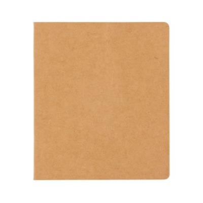 Carnet de notes avec autocollante Axery Marron
