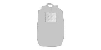 Sac à dos avec poche en polyester 600D casulis - Impression avant en haut