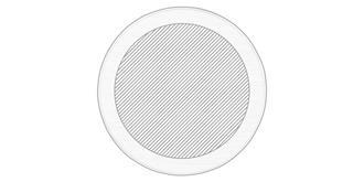 Chargeur sans fil couleur bois Rustico - Marquage Recto