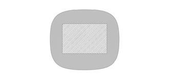 Ecouteurs sans fil ENC en plastique ABS Beron - Marquage Recto