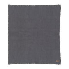 OBG PUB - Couverture avec bords frangés en acrylique Yopo