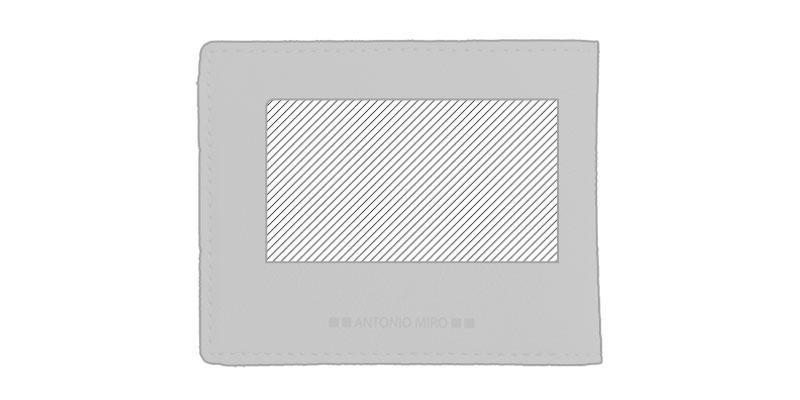 OBG.PUB - Portefeuille en matière cuir souple Sartilo - Marquage Recto Portefeuille en matière cuir souple Sartilo - Marquage Recto