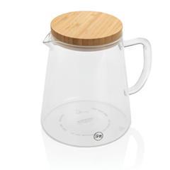 OBG PUB - Carafe d'eau 1,2L en verre avec couvercle Kioto