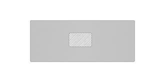 Serviette ultra absorbante en microfibre Gymnasta - Marquage Recto