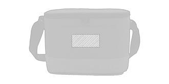 Sac isotherme double ton avec finition liège Haers - Marquage Recto