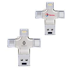 OBG PUB - Clé USB OTG universelle Cross