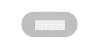 Écouteur audio en plastique ABS Hioras - Impression Haut