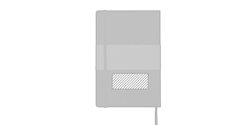 OBG.PUB - Carnet de notes A5 en papier rigide Mahasoa - Impression arrière en bas Carnet de notes A5 en papier rigide Mahasoa - Impression arrière en bas