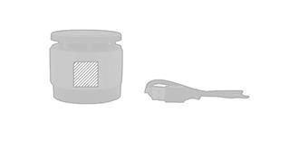 Enceinte avec chargeur à induction en bambou Vryno - Marquage Verso