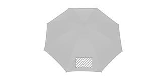 Parapluie 25"ultra-léger et manuel en EVA Souvan - Impression 1er pan du parapluie