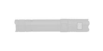 Lampe torche de 3W rechargeable Fyens - Impression Haut