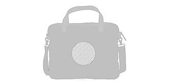 Sac ordinateur en toile 16oz recyclé Bhasha - Marquage Verso