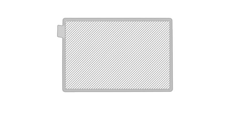 OBG.PUB - Enceinte à verre trempé personnalisable Litos - Marquage Recto Enceinte à verre trempé personnalisable Litos - Marquage Recto
