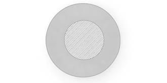 Bouteille isotherme 500ml en acier inoxydable Urbi - Impression Haut