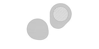 Set poivre et sel en bambou stylé et élégant Khuno - Impression Haut