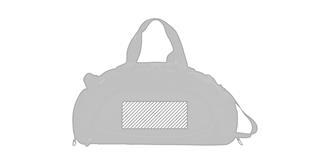 Sac de sport avec poche en polyester 600D Nickey - A l'avant