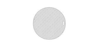 Clé USB en fibre de blé Jeton - Marquage Verso