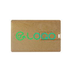 OBG PUB - Clé USB en fibre de blé CreditCard