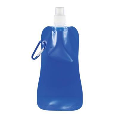 OBG.PUB - Gourde pliable de 400ml avec bec Kartol Bleu Gourde pliable de 400ml avec bec Kartol Bleu