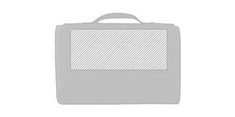 Couverture pique-nique en polyester Klamas - Impression Haut