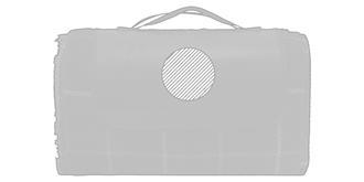 Couverture pique-nique en acrylique Kirovite - Impression Haut