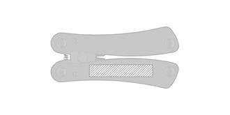 Outil multifonctions robuste Corta - impression avant coté droite