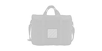 Sacoche en toile pour ordinateur 15" en 600D Skand - Marquage Recto