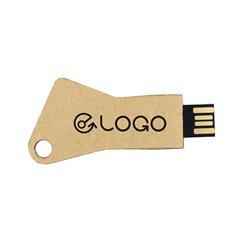OBG PUB - Clé USB en fibre de blé Triangle