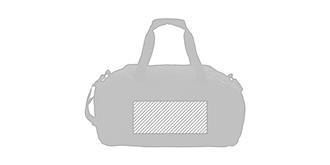 Sac weekend/sport en polyester 900D Korza - Marquage Verso