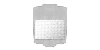 Mug Auto antifuite de 300ml en acier Glavard - Marquage autour