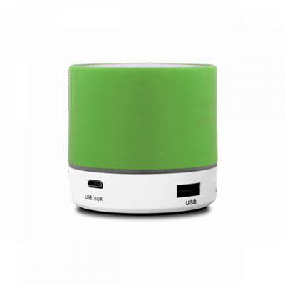 Mini enceinte haut-parleur bluetooth Cylindre Vert