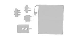 Chargeur USB de Voyage Philips USB 30W Flash - Marquage Recto