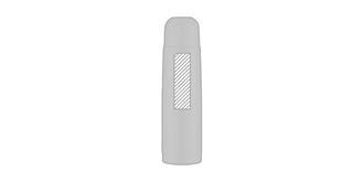 Bouteille isotherme en acier inoxydable 500ml Gone - Impression avant en haut