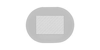 Ecouteurs Bluetooth en plastique recyclé RCS Nexxo - Impression Haut