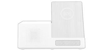 Enceinte haut-parleur chargeur sans fil Speaker - Marquage Recto