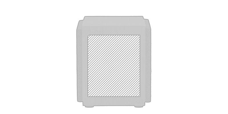 OBG.PUB - Enceinte en bambou de forme cubique 5W Wyase - Impression Droite Enceinte en bambou de forme cubique 5W Wyase - Impression Droite