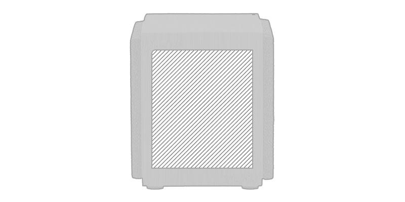 OBG.PUB - Enceinte en bambou de forme cubique 5W Wyase - Impression Gauche Enceinte en bambou de forme cubique 5W Wyase - Impression Gauche