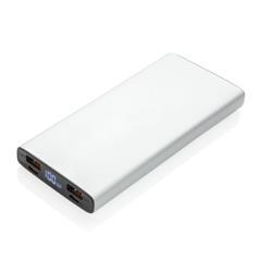OBG PUB - Batterie de secours 10.000 mAh en aluminium Zaes
