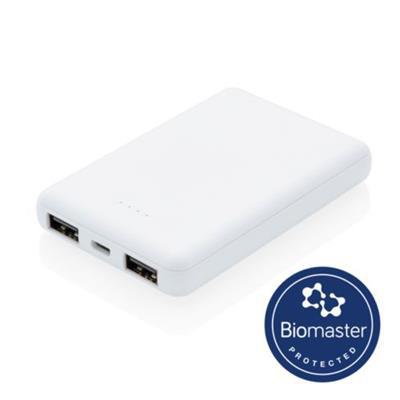 Batterie de secours de 5000 mAh en ABS Ryeza Blanc